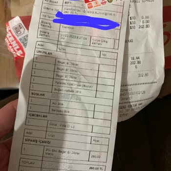 Usta Dönerciden Baget Ekmek Diye Verilen Minicik Ekmek Parçası!