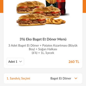 Usta Dönerciden Baget Ekmek Diye Verilen Minicik Ekmek Parçası!