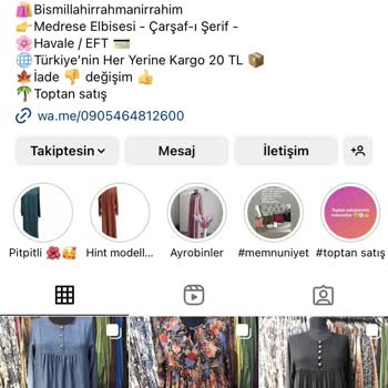 Ahsen_giyim_ (Instagram)   Ürünlerimi 2 Aydır Göndermiyor