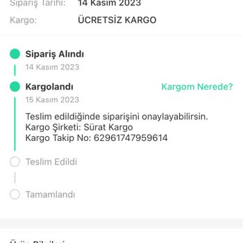 Elbistan Sürat Kargo Hayal Kırıklığı