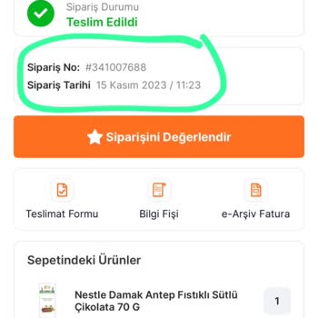 Migros Sanal Market Siparişinde Ürün Eksikliği