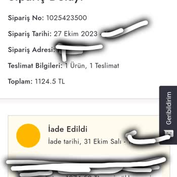 Boyner İade Parasını Eksik Yatırıp, Doğru Bir Açıklama Yapmıyor...