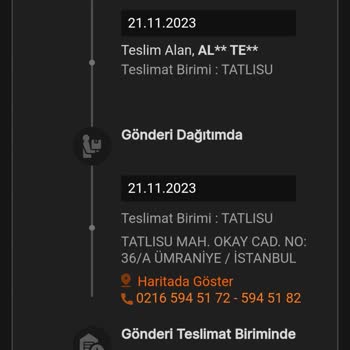 MNG Kargo Ürünü Bana Değil Başkasına Teslim Etmiş!