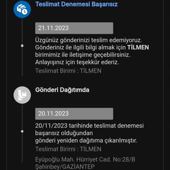 MNG Kargo Çalışanlarının Kargomu Getirmemesine Rağmen Evde Olmadığımı