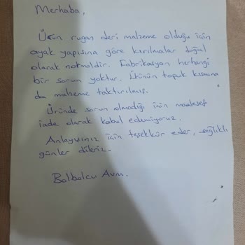 FLO Ayakkabı İmalat Hatası