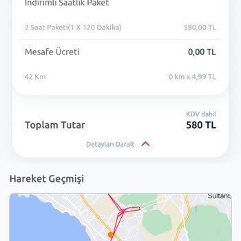 Tiktak Kiralama Kaza Yapmamış Olmama Rağmen Borç Çıkarttılar