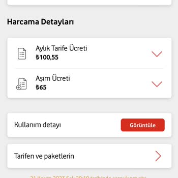 Vodafone Faturamda Haksız Kazanç