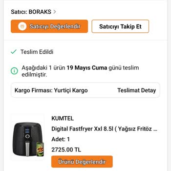 Kumtel Digital Fastfrey XXL 8.5L