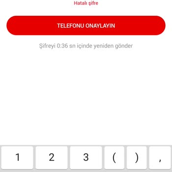 Vodafone Güvenli Depo Giriş Yapamıyorum