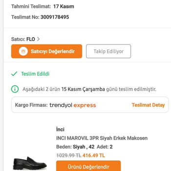FLO Ayakkabı Defolu Ayakkabı Değişiminde Fiyat Farkı Talep Edildi