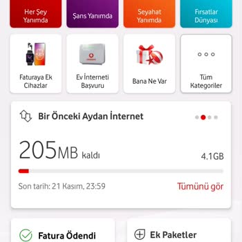 Vodafone Müşteriyi Zarara Uğratacak Şekilde Ek Paket Yüklenmesi