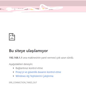 Vodafone Net Ev İnterneti Modem Arızaları