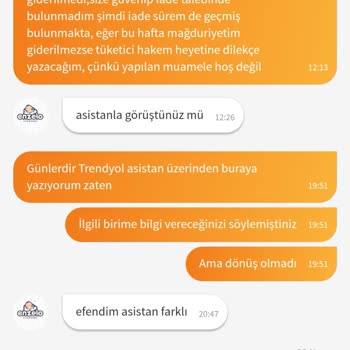 Enzelo Kusurlu Ürün İadesi