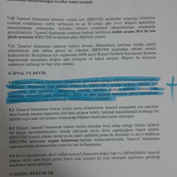 Bankacılık Düzenleme ve Denetleme Kurumu Birevim Sözleşme Şartlarına Uymuyor