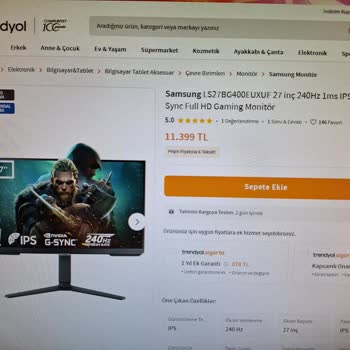 Trendyol Aldatıcı Fiyat Bilgisi.