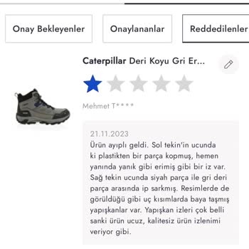 Boyner İnternet Mağazacılığı Olumsuz Yorumları Keyfi Red Ediyor.
