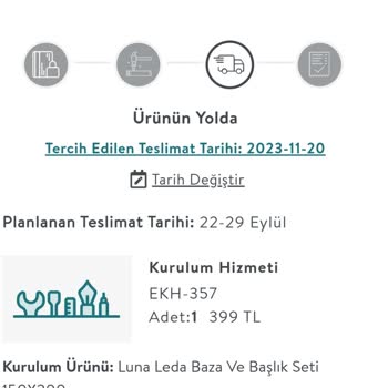 Vivense Temmuzda Verdiğim Siparişim Kasım Sonu Oldu Hala Elime Ulaşmadı!