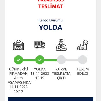 Trendyol Kargom Elime Ulaşmadı