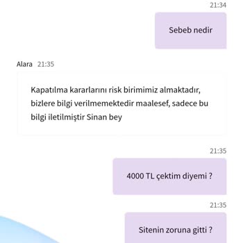 Betsilin Casino Sitesi Mağduriyeti