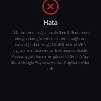 Papara İnternet Bağlantısı Ve VPN Problemi