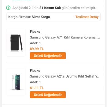 Sürat Kargo Kargo Teslim Edilmedi