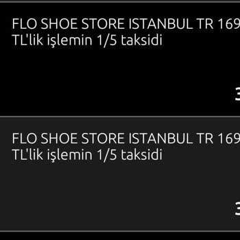 In Street Mağazasından Yaptığım Alışverişte Birkaç Kez Para Çekilmesi