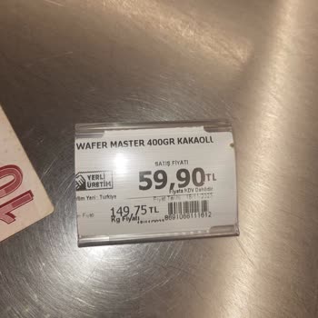 Çağdaş Market Kasada Fiyat Değişiyor