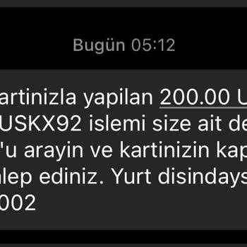 Facebook Onayım Olmadan Garanti BBVA Kredi Kartımdan 200.00 USD Çekti!