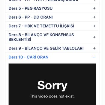 İşternet Videolar Mevcut Değil Diyor