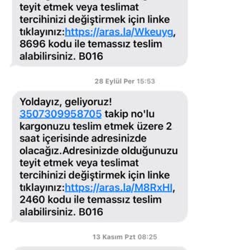 In Street Kargo İadesi Ve Mağduriyetim