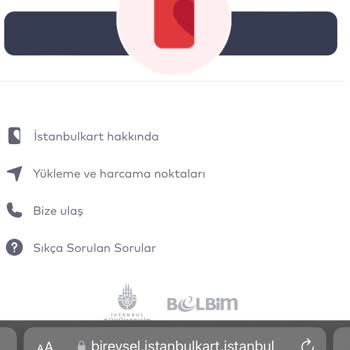 Belbim (İstanbulkart) Başvuru Hatası!