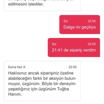 Domino's Bilgim Dışında Olan Sipariş İptali