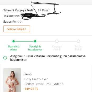 Trendyol Ve Penti İş Bilmezliği, Sözünde Duramayışları.