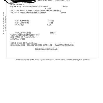 Black White Soft Uygulamasına Para Göndermeyin