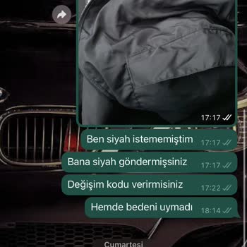 Guerra Wear Değişim Yapmak İstiyorum Kimse İlgilenmiyor Cevap Veren Yok