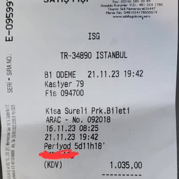 Otopark Abonelik Ödemesi Ve Teknolojik Sorunlar