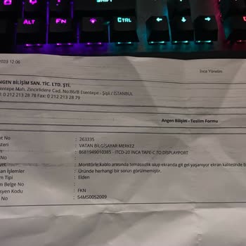 Inca Monitör Ve Kablo Sorunuyla Mağdurum!