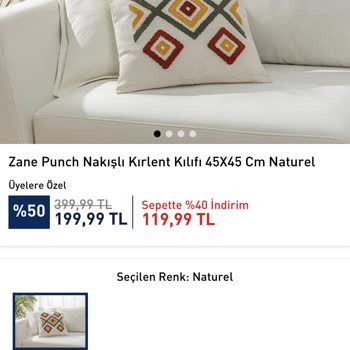 English Home Sepette İndirim Yazıyor Ama İndirim Yansımıyor