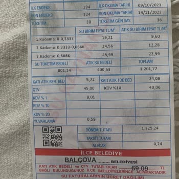 İzmir Balçova Belediyesi İzmir'de Yüksek Su Faturası Tepkisi