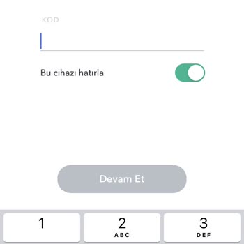 Snapchat Hesabıma Giremiyorum L