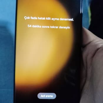 Samsung Telefon Şifresi Kabul Etmiyor.