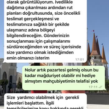 AGT Kurye (aynigunteslim.com) Bebek Ürünlerim Neden Geç Teslim Ediliyor?
