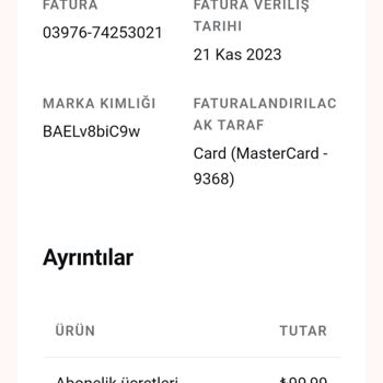 Canva Pro Para İadesi İstiyorum