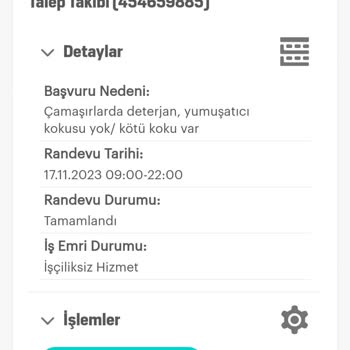 Arçelik Çamaşır Makinesi Koku Sorunu