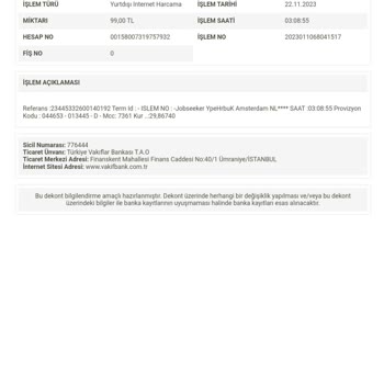 Jobseeker Hesabımdan Bilgim Dahilinde Olmadan Para Çekilmiş
