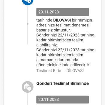 MNG Adresime Gelinmedi Bilgilendirme Yok. Müşteri Hizmetleri Açmıyor