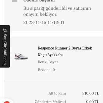 Lescon Parası Ödenen Ayakkabı Gönderilmedi