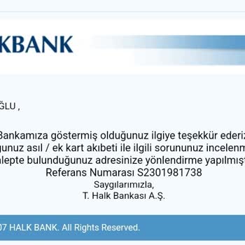 Halkbank Kredi Kartı Teslimi