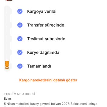 Aras Kargo Teslim Edildi Görünen Ama Teslim Edilmeyen Kargo.