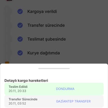 Aras Kargo Teslim Edildi Görünen Ama Teslim Edilmeyen Kargo.